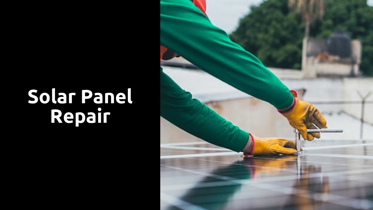 Solar Panel Repair